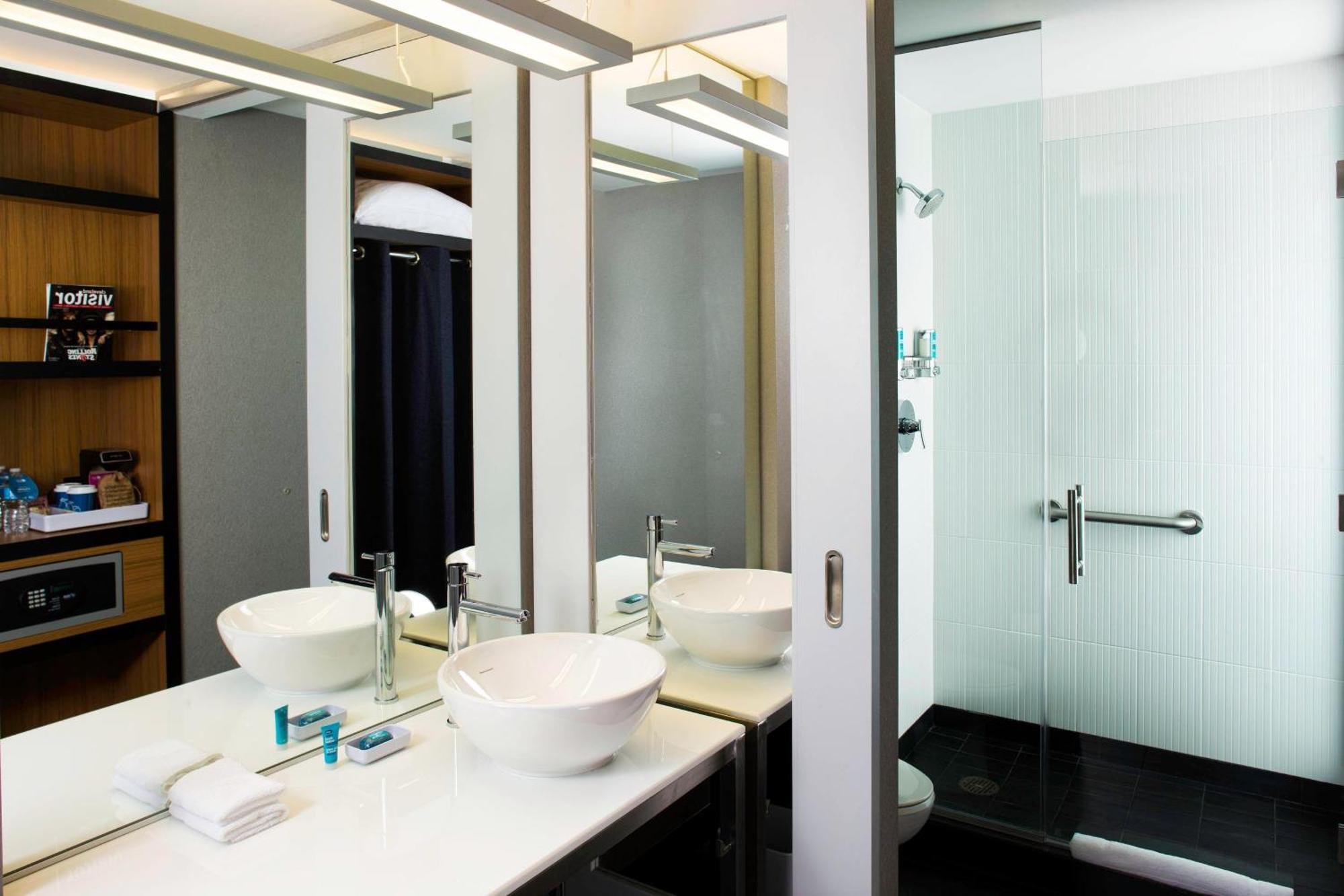 Queen Room with Two Queen Beds and Roll-in Shower - Mobility and Hearing Accessible